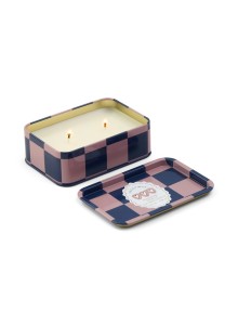 ADO0606EU ADOPO 184g Hearts Printed Tin Candle Paddywax  - Rosewood Vanilla